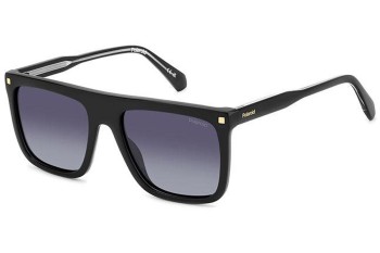 Zonnebril Polaroid PLD4166/S/X 807/WJ Polarized Flat Top Zwart