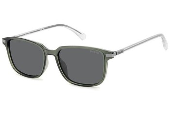 Слънчеви очила Polaroid PLD4169/G/S/X 8YW/M9 Polarized Правоъгълни Зелена