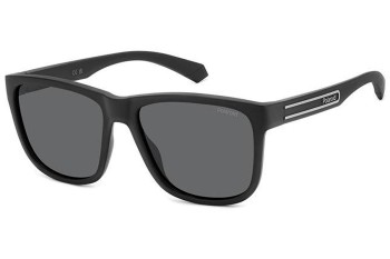 Ochelari de soare Polaroid PLD2155/S 003/M9 Polarized Dreptunghiulari Negri