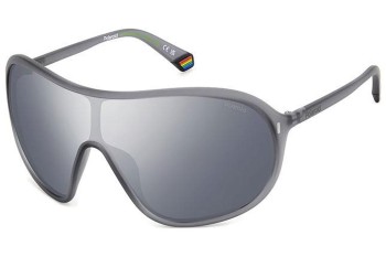 Ochelari de soare Polaroid PLD6216/S RIW/EX Polarized Lentilă unică | Shield Gri