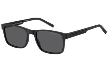 Solbriller Tommy Hilfiger TH2089/S 003/M9 Polarized Rektangulær Sort