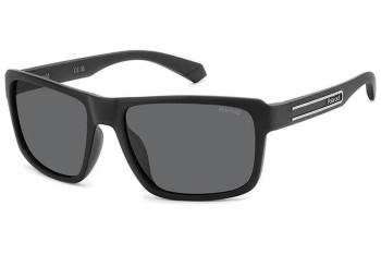 Ochelari de soare Polaroid PLD2158/S 807/M9 Polarized Dreptunghiulari Negri