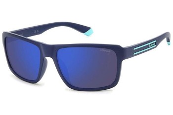 Слънчеви очила Polaroid PLD2158/S FLL/5X Polarized Правоъгълни Синя