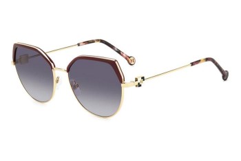 Ochelari de soare Carolina Herrera HER0238/S 6K3/9O Rotunzi Aurii