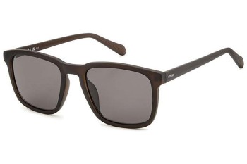Okulary przeciwsłoneczne Fossil FOS3157/S RIW/IR Kwadratowe Brązowe Okulary przeciwsłoneczne Fossil FOS3157/S RIW/IR Kwadratowe Brązowe
