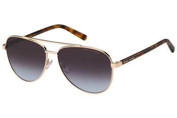 Okulary przeciwsłoneczne Marc Jacobs MARC760/S 06J/98 Pilotki (Aviator) Złote