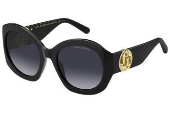 Okulary przeciwsłoneczne Marc Jacobs MARC722/S 2M2/9O Kwadratowe Czarne