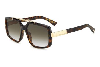 Solbriller Dsquared2 D20120/S 086/9K Rektangulær Havana