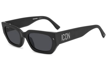 Aurinkolasit Dsquared2 ICON0017/S 003/IR Suorakulmainen Musta