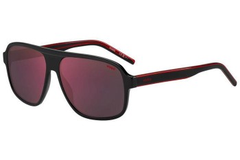 Ochelari de soare HUGO HG1296/S OIT/AO Flat Top Negri