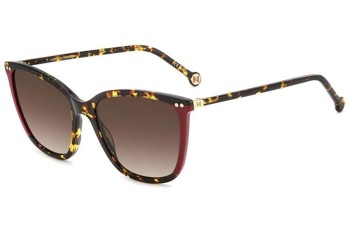 Ochelari de soare Carolina Herrera HER0245/S O63/HA Pătrați Havana