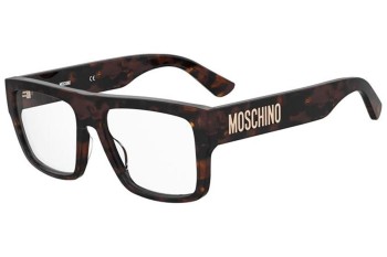 Okulary korekcyjne Moschino MOS637 086 Flat Top Havana