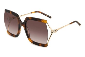 Ochelari de soare Carolina Herrera HER0216/G/S LVL/HA Pătrați Havana