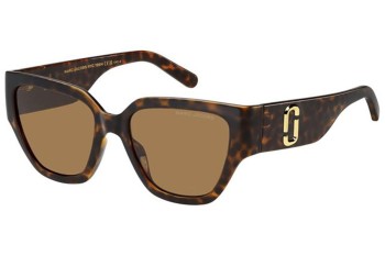 Zonnebril Marc Jacobs MARC724/S 086/70 Rechthoekige Havana