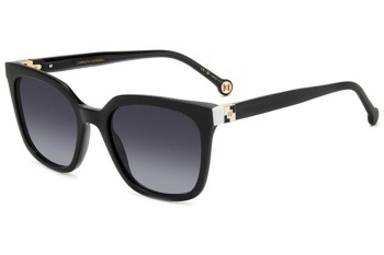 Solbriller Carolina Herrera HER0236/S 80S/9O Firkantet Sort