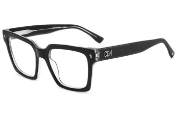 Brillen Dsquared2 ICON0019 7C5 Rechthoekige Zwart