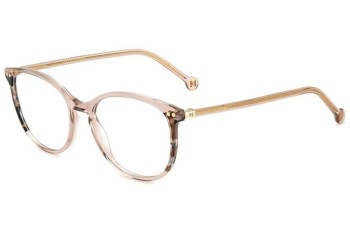 Ochelari Carolina Herrera HER0247 L93 Dreptunghiulari Bej