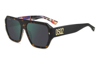 Zonnebril Dsquared2 D20128/S 2VM/MT Flat Top Verschillende kleuren