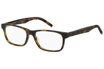 Okulary korekcyjne Tommy Hilfiger TH2076 086 Prostokątne Havana