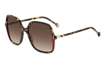 Ochelari de soare Carolina Herrera HER0244/S O63/HA Pătrați Havana