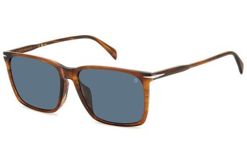 Sunglasses David Beckham DB1145/G/S EX4/KU Prostokątne Brązowe Sunglasses David Beckham DB1145/G/S EX4/KU Prostokątne Brązowe