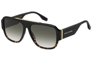 Okulary przeciwsłoneczne Marc Jacobs MARC756/S WR7/9K Prostokątne Czarne