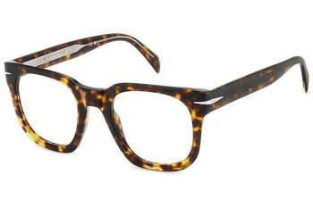 Okulary korekcyjne David Beckham DB7123 086 Prostokątne Havana