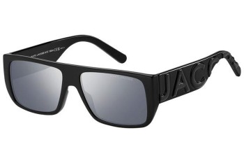 Zonnebril Marc Jacobs MARCLOGO096/S 08A/T4 Flat Top Zwart