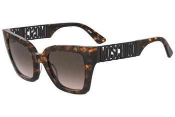 Ochelari de soare Moschino MOS161/S 086/HA Dreptunghiulari Havana