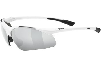 Ochelari de soare uvex sportstyle 223 White S3 Dreptunghiulari Albi