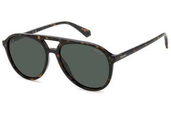 Ochelari de soare Polaroid PLD4162/S 086/UC Polarized Pilot Havana