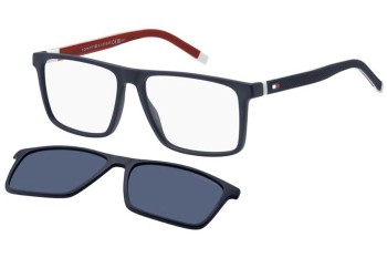 Okulary korekcyjne Tommy Hilfiger TH2086/CS FLL/C3 Prostokątne Niebieskie