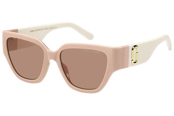 Okulary przeciwsłoneczne Marc Jacobs MARC724/S FWM/4S Prostokątne Różowe