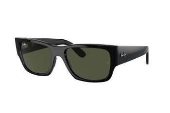 Okulary przeciwsłoneczne Ray-Ban Carlos RB0947S 901/31 Prostokątne Czarne