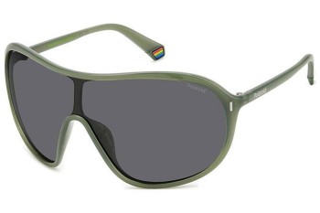 Слънчеви очила Polaroid PLD6216/S 1ED/M9 Polarized С единични стъкла | Shield Зелена