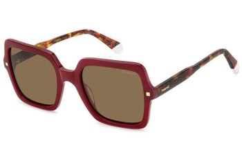 Ochelari de soare Polaroid PLD4165/S/X LHF/SP Polarized Pătrați Roșii