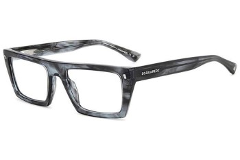 szemüvegeinket Dsquared2 D20130 2W8 Flat Top Szürke