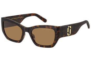 Okulary przeciwsłoneczne Marc Jacobs MARC723/S 086/70 Prostokątne Havana