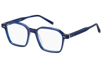 Ochelari Tommy Hilfiger TH2071 PJP Dreptunghiulari Albaștri