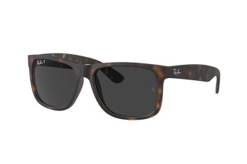 Solbriller Ray-Ban Justin RB4165 865/87 Polarized Firkantet Havana