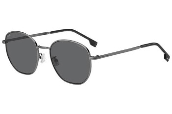 Слънчеви очила BOSS BOSS1671/F/SK KJ1/M9 Polarized Заоблени Сива