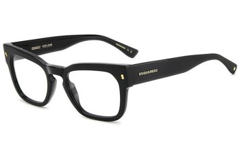 Brillen Dsquared2 D20129 807 Rechthoekige Zwart