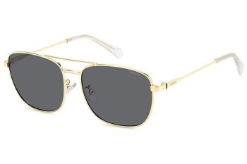 Zonnebril Polaroid PLD4172/G/S/X 2F7/M9 Polarized Rechthoekige Goud