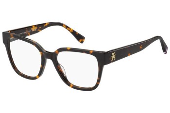 Ochelari Tommy Hilfiger TH2102 086 Dreptunghiulari Havana