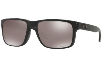 Okulary przeciwsłoneczne Oakley Holbrook Prizm Black Polarized Collection OO9102-D6 PRIZM Polarized Kwadratowe Czarne