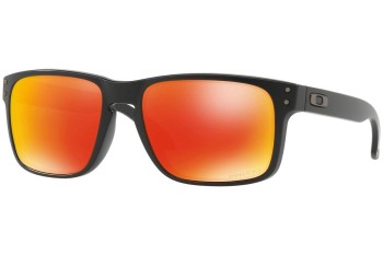 Napszemüvegek Oakley Holbrook OO9102-E2 PRIZM Szogletes Fekete