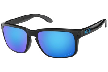 Okulary przeciwsłoneczne Oakley Holbrook OO9102-F5 PRIZM Prostokątne Czarne