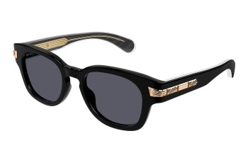 Zonnebril Gucci GG1518S 001 Ronde Zwart