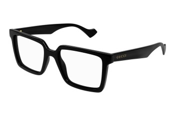 Okulary korekcyjne Gucci GG1540O 005 Kwadratowe Czarne Okulary korekcyjne Gucci GG1540O 005 Kwadratowe Czarne