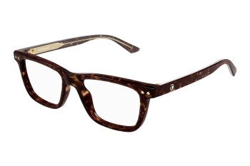 Okulary korekcyjne Mont Blanc MB0322O 006 Kwadratowe Havana